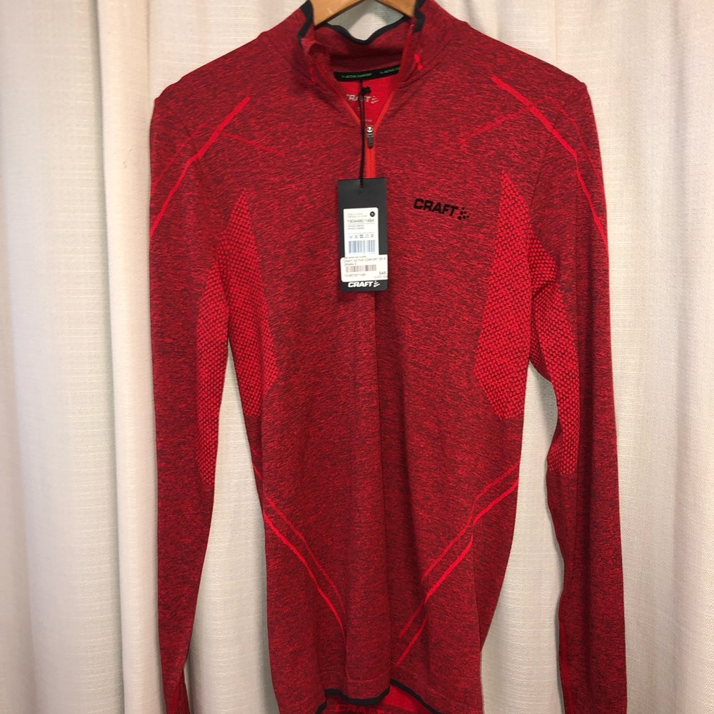 Men’s Craft Quarter Zip Athletic Shirt